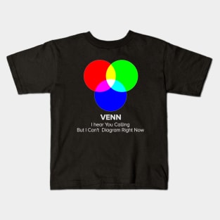 Venn Diagram Funny Saying Kids T-Shirt